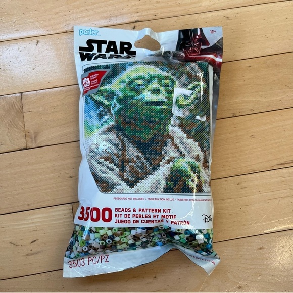 Perler 3500pc Star Wars: YODA Beads & Pattern Kit! Item #80-11143 NEW - Picture 1 of 4